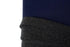 Dark Blue and Gray Wool Blend Double Face Sweater Knit Double Sided Reversible Knit Fabric by the yard